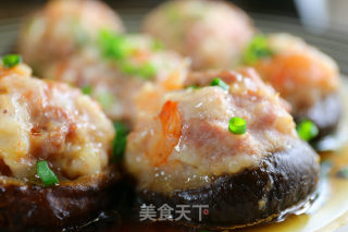 百花酿鲜菇的做法步骤：12