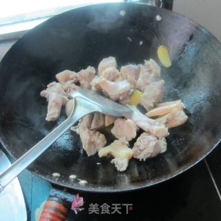 生姜淮山蒸老鸭的做法步骤：7