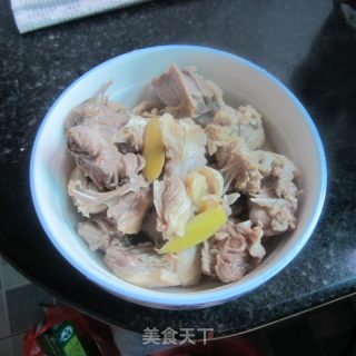生姜淮山蒸老鸭的做法步骤：11
