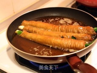 炸大肠的做法步骤：4