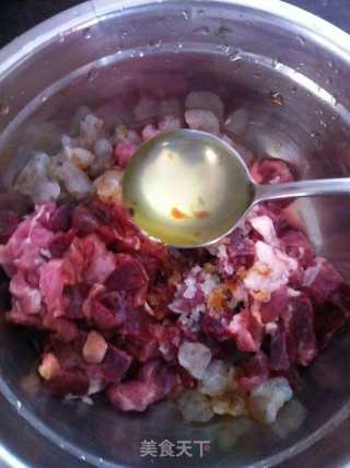 瘦肉鲜虾窝蛋粥的做法步骤：8