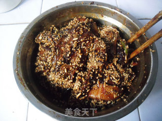 米粉蒸肉的做法步骤：7