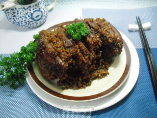 米粉蒸肉的做法步骤：10
