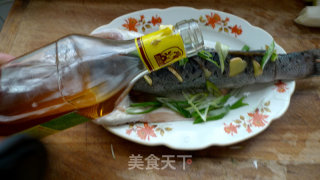 葱油鲈鱼的做法步骤：6