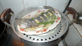 葱油鲈鱼的做法步骤：11