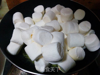 花生牛轧糖-棉花糖版的做法步骤：8