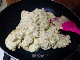 花生牛轧糖-棉花糖版的做法步骤：13