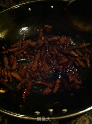 牛肉扁芹菜的做法步骤：4