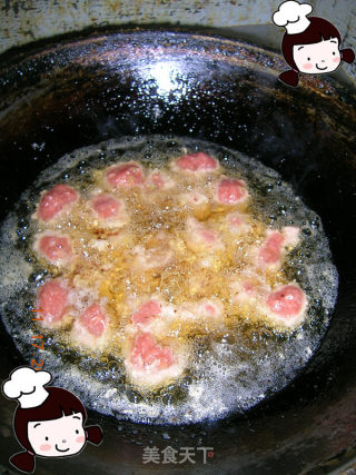 仙草阁私房菜（大鱼大肉）--腊月二十九（干炸丸子）的做法步骤：3