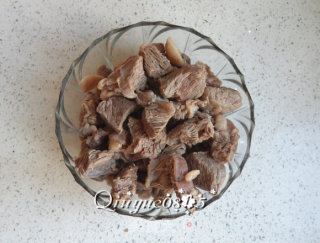 牛肉青萝卜的做法步骤：4