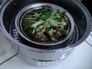 豆豉蒸鲶鱼的做法步骤：4
