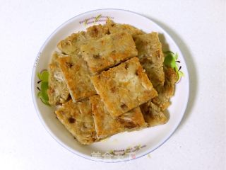 香煎芋丝饼的做法步骤：6