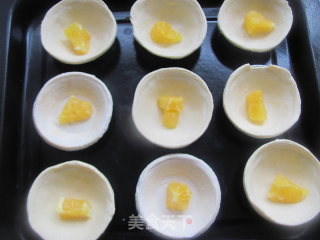 橙香蛋挞的做法步骤：6