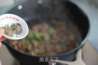 香橙煎炒羊肉的做法步骤：8