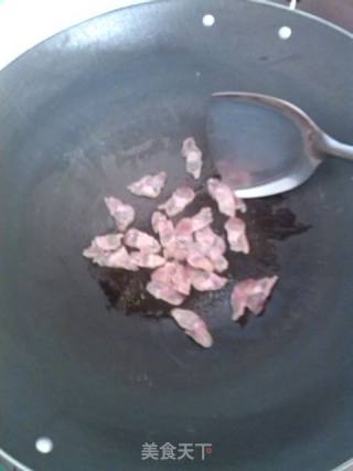 炒荷兰豆的做法步骤：3