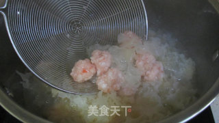 虾丸银耳汤——明丽亮眼的鲜味的做法步骤：10