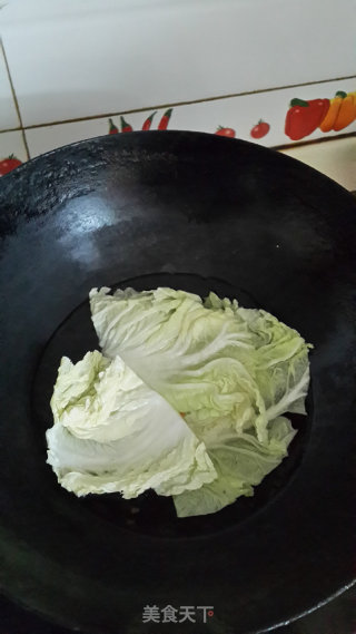 创意年夜菜白菜盒子的做法步骤：3
