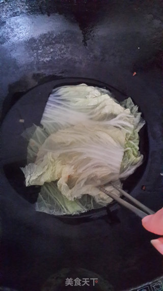 创意年夜菜白菜盒子的做法步骤：4