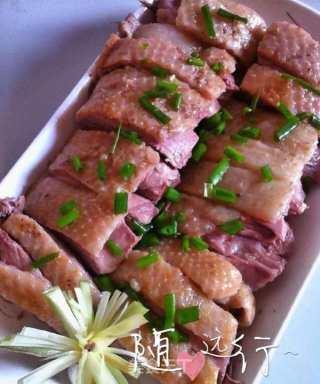 原味炊鹅的做法步骤：14