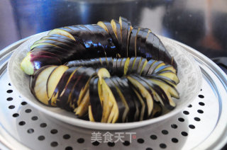 蓑衣茄子素番茄的做法步骤：5
