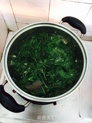 枸杞叶汤的做法步骤：5
