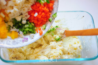 土豆牛油果沙拉的做法步骤：11