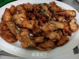 糖醋中华鲟的做法步骤：4