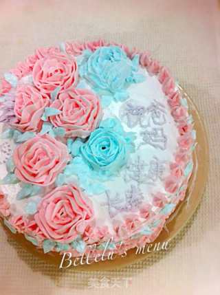 奶油生日蛋糕的做法步骤：14