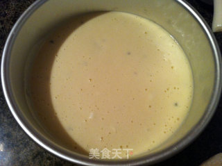 绿豆酸奶戚风蛋糕的做法步骤：11