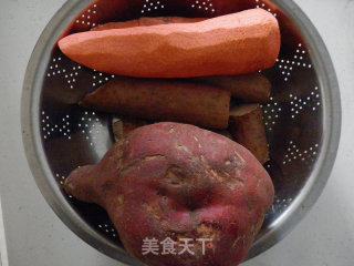 蒸花拼的做法步骤：1