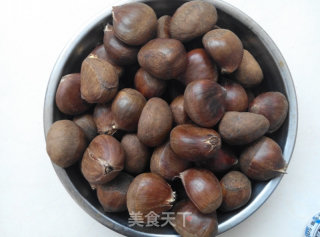 玫瑰栗子糕的做法步骤：1