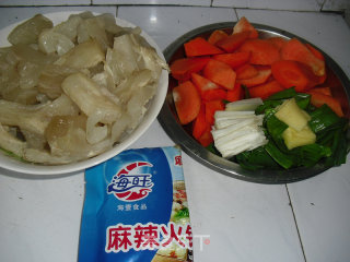胡萝卜牛筋煲的做法步骤：2