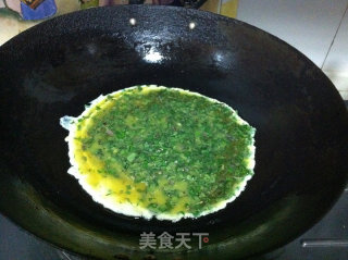 苦菜炒鸡蛋的做法步骤：6