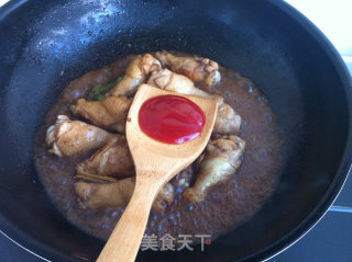 茄汁鸡翅根的做法步骤：9