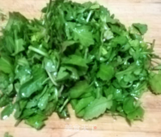 荠菜香干的做法步骤：3