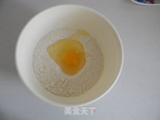 鸡蛋疙瘩汤的做法步骤：2