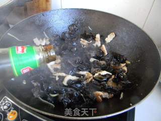 肉片炒木耳的做法步骤：4