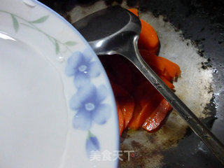 豆豉蒜薹炒胡萝卜的做法步骤：3