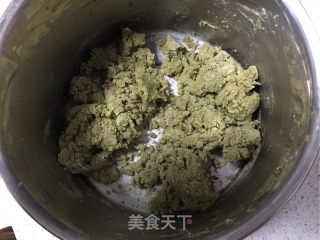 椰蓉抹茶手工饼干的做法步骤：7