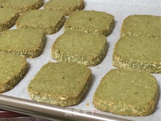 椰蓉抹茶手工饼干的做法步骤：16