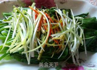 年夜饭上的小清新——豉油芥蓝的做法步骤：3