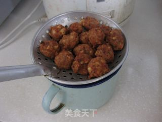 胡萝卜肉圆的做法步骤：9
