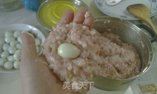 什锦清蒸狮子头的做法步骤：4