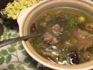 海参鸡汤的做法步骤：9