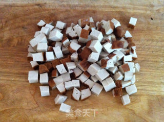 芹菜叶炒香干的做法步骤：4