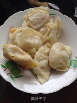 初级简单猪肉萝卜饺子的做法步骤：5