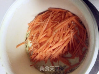 菠菜拌鸡蛋的做法步骤：2
