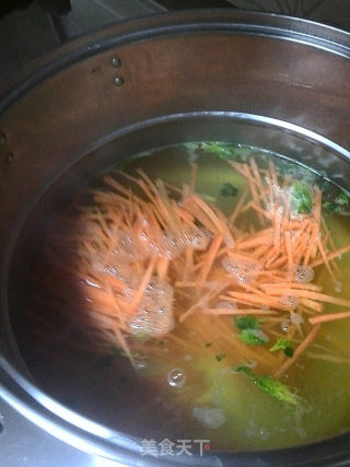 菠菜拌鸡蛋的做法步骤：4