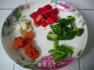 炒肚片的做法步骤：2