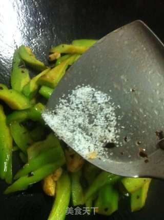 豆鼓鲮鱼炒苦瓜的做法步骤：10